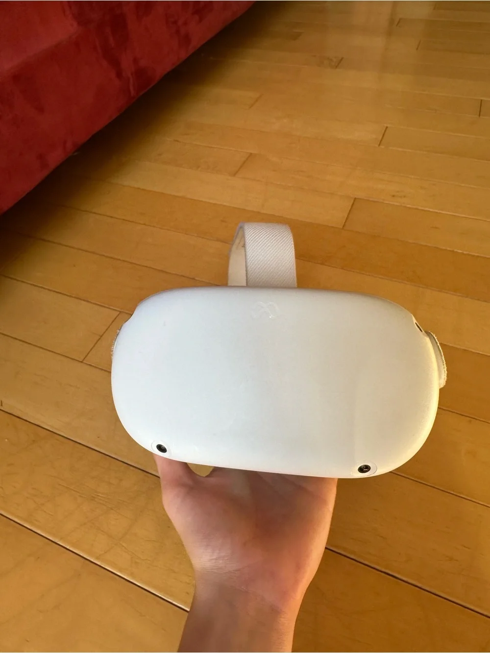 White VR Headset and Controllers Charging Stand with Cable